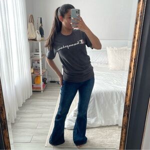 Champion Dark Gray Short Sleeve Tee